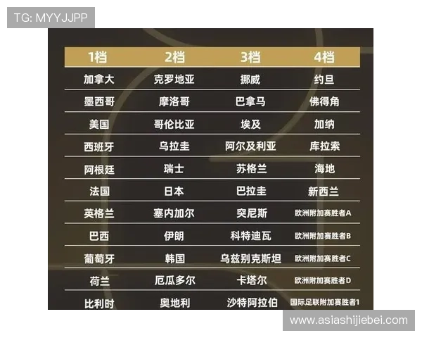 意昂世界杯抽签规则详解：解读抽签流程中的关键步骤与注意事项